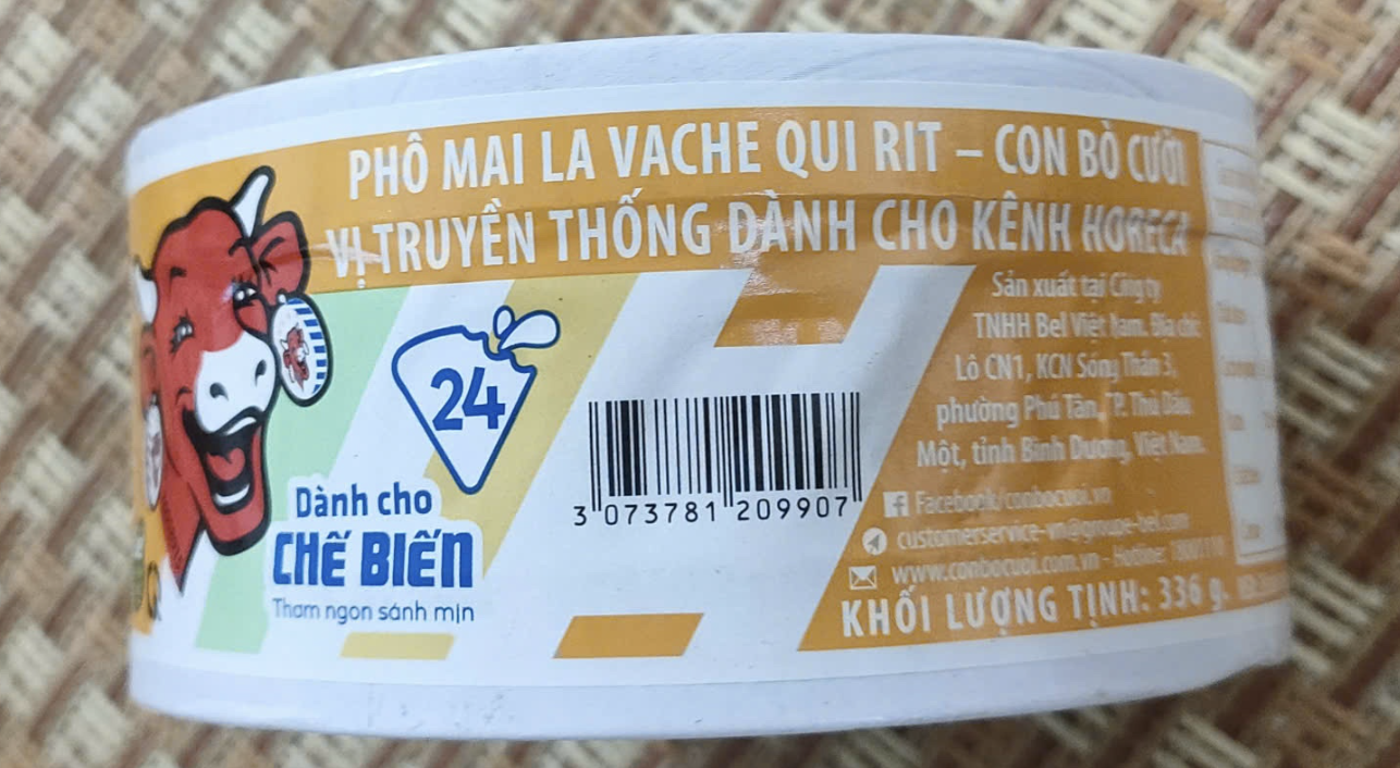 Phô Mai Con Bò Cười 336g